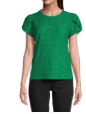 Liz Claiborne Green Lace Blouse